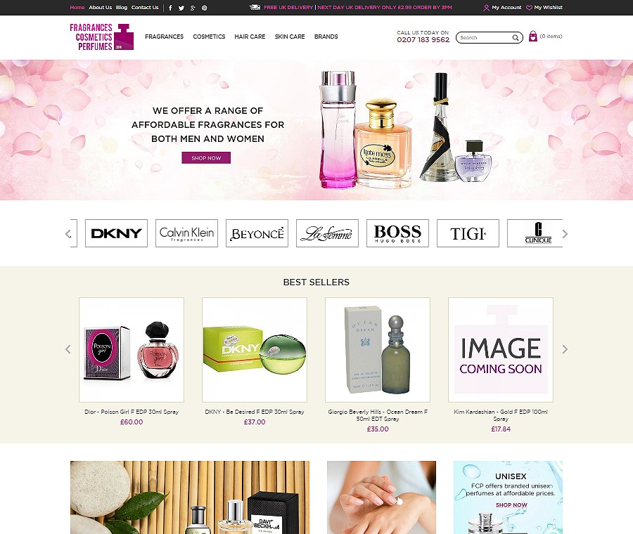 Ecommerce websites Portfolio - KOL Limited